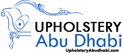 Upholstery Abu Dhabi logo – professional furniture upholstery and reupholstery service